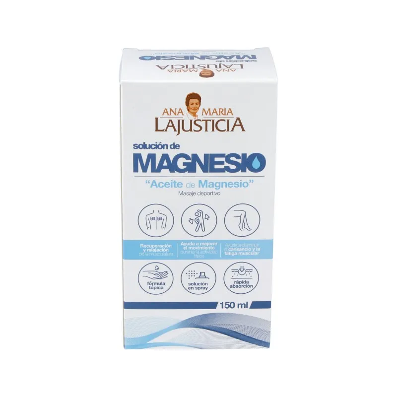 Ana Maria Lajusticia aceite de magnesio | Farmacia Barata