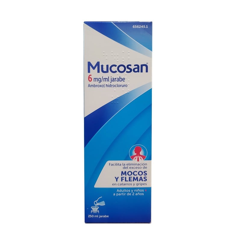 Mucosan 6 mg/ml jarabe 250ml 