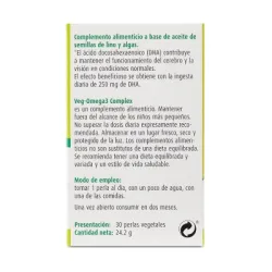 A. Vogel veg-omega-3 complex, 30 cápsulas A. Vogel veg-omega-3 complex, 30 cápsulas