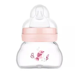 MAM Biberon Feel Good Cristal Rosa 90 ml
