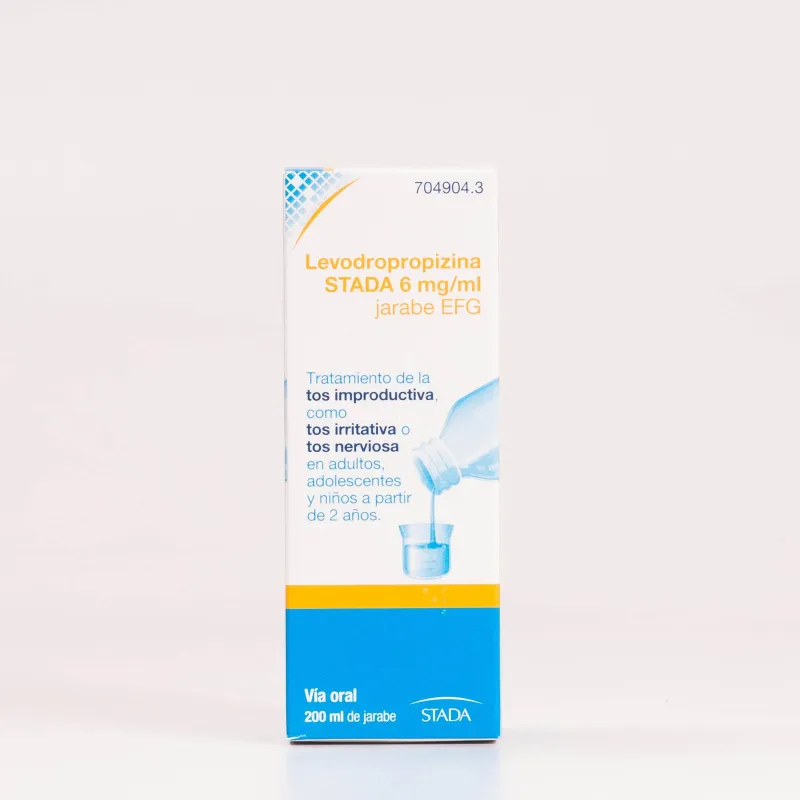 Levodropropizina STADA 6mg/ml jarabe EFG Levodropropizina STADA 6mg/ml jarabe EFG