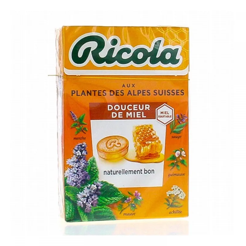Ricola Caramelos Miel y Hierbas 50g | Farmacia Barata