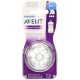 AVENT tetina natural flujo rápido natural response +3M, 2uds