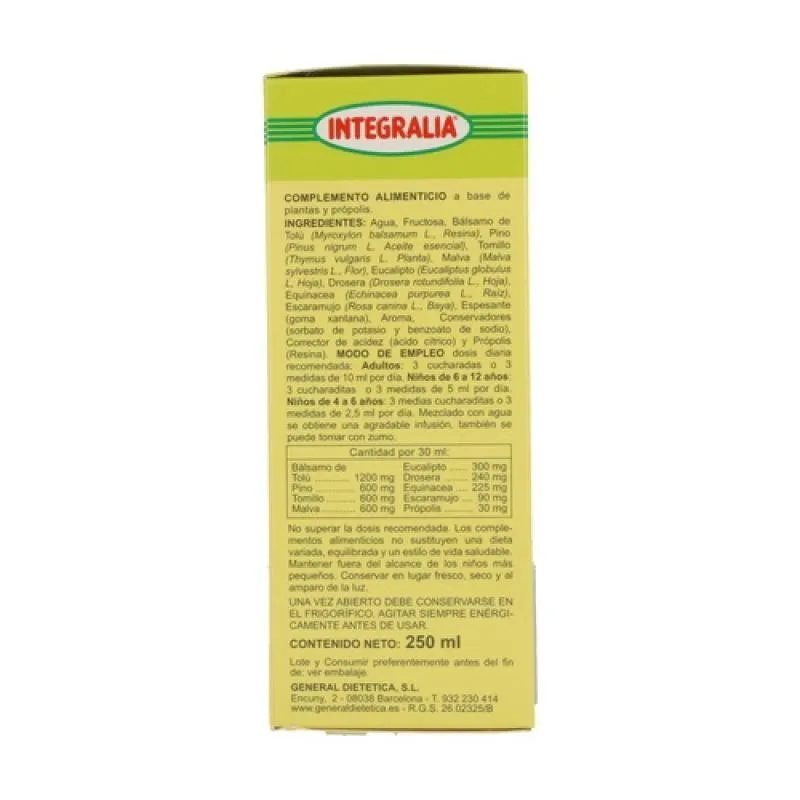 Integralia Constifin Jarabe 250 ml | Farmacia Barata