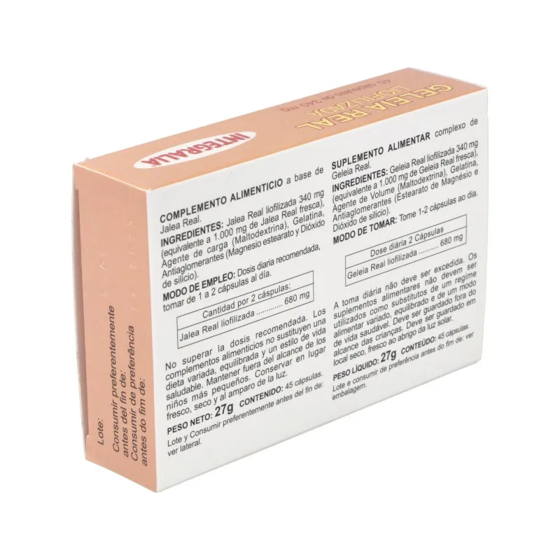 Integralia Jalea Real Liofilizada | Farmacia Barata Integralia Jalea Real Liofilizada | Farmacia Barata