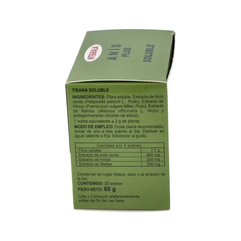 Integralia Anís Plus Soluble 20 Sobres | Farmacia Barata