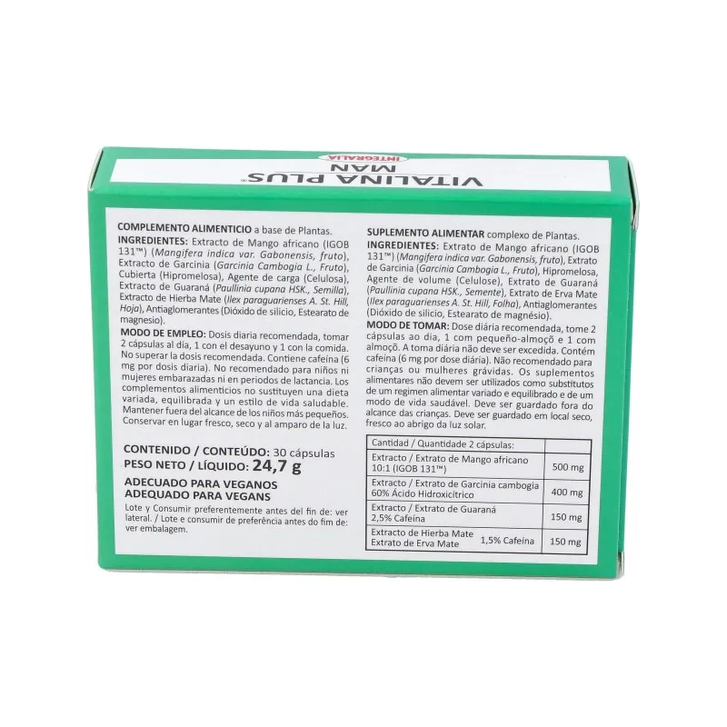 Integralia Vitalina Plus Man | Farmacia Barata Integralia Vitalina Plus Man | Farmacia Barata