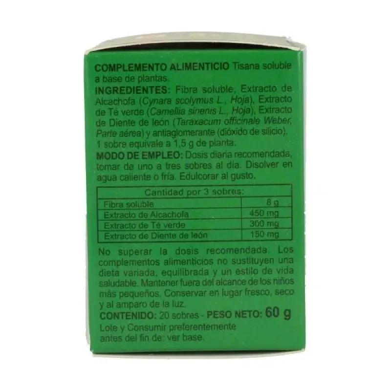 Integralia Alcachofa Plus Soluble, 20 Sobres | Farmacia Barata Integralia Alcachofa Plus Soluble, 20 Sobres | Farmacia Barata