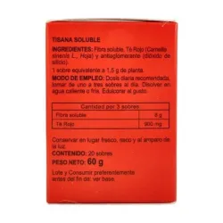 Integralia Té Rojo Soluble, 20 Sobres | Farmacia Barata