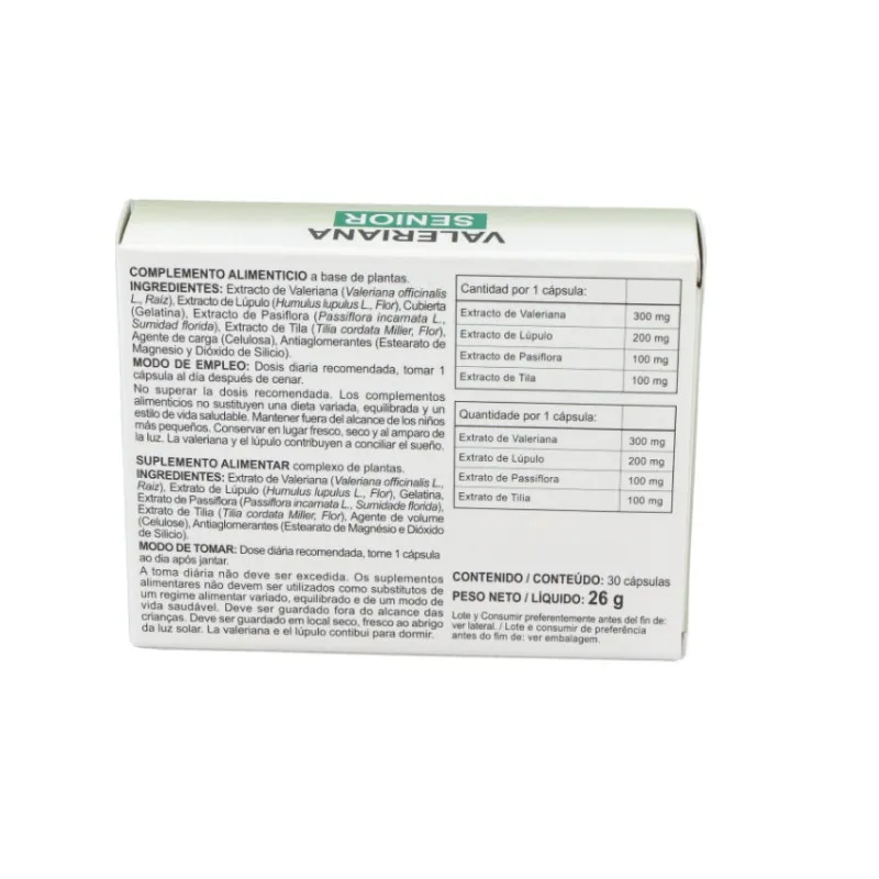 Integralia Valeriana Senior 30 cápsulas | Farmacia Barata Integralia Valeriana Senior 30 cápsulas | Farmacia Barata