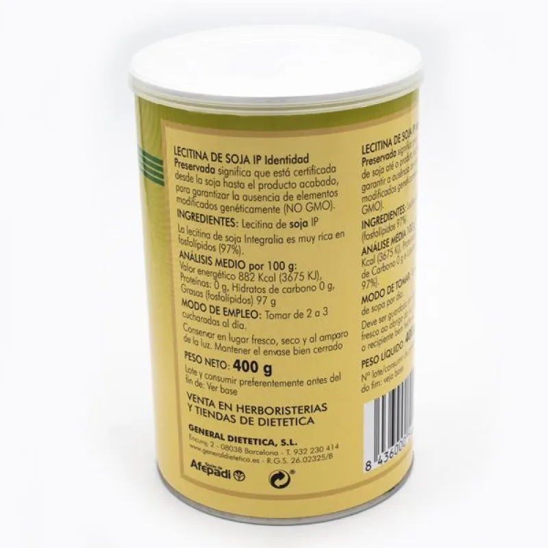 Integralia Lecitina de Soja Bote IP | Farmacia Barata Integralia Lecitina de Soja Bote IP | Farmacia Barata