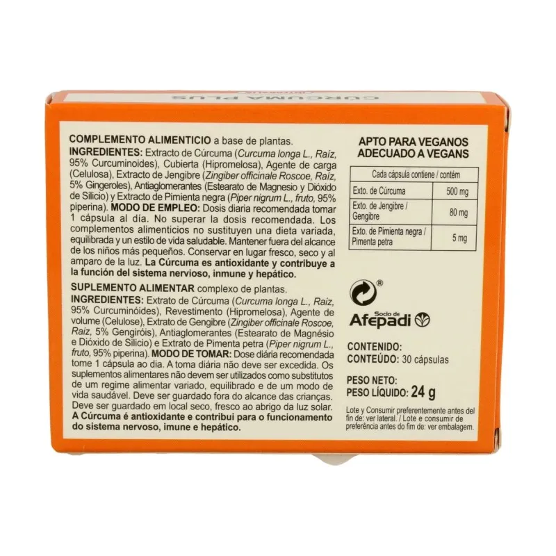 Integralia Cúrcuma Plus | Farmacia Barata Integralia Cúrcuma Plus | Farmacia Barata