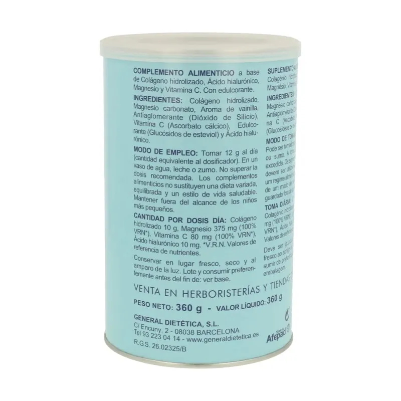 Integralia Colágeno soluble Plus Vainilla | Farmacia Barata Integralia Colágeno soluble Plus Vainilla | Farmacia Barata