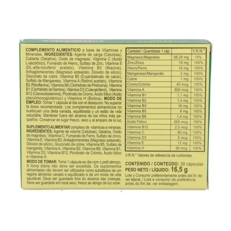 Integralia Vitaminas Plus | Farmacia Barata