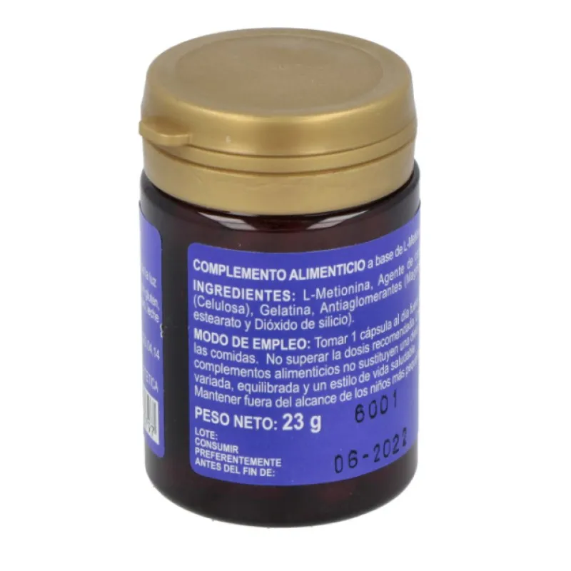 Integralia L-Metionina 500 mg | Farmacia Barata Integralia L-Metionina 500 mg | Farmacia Barata