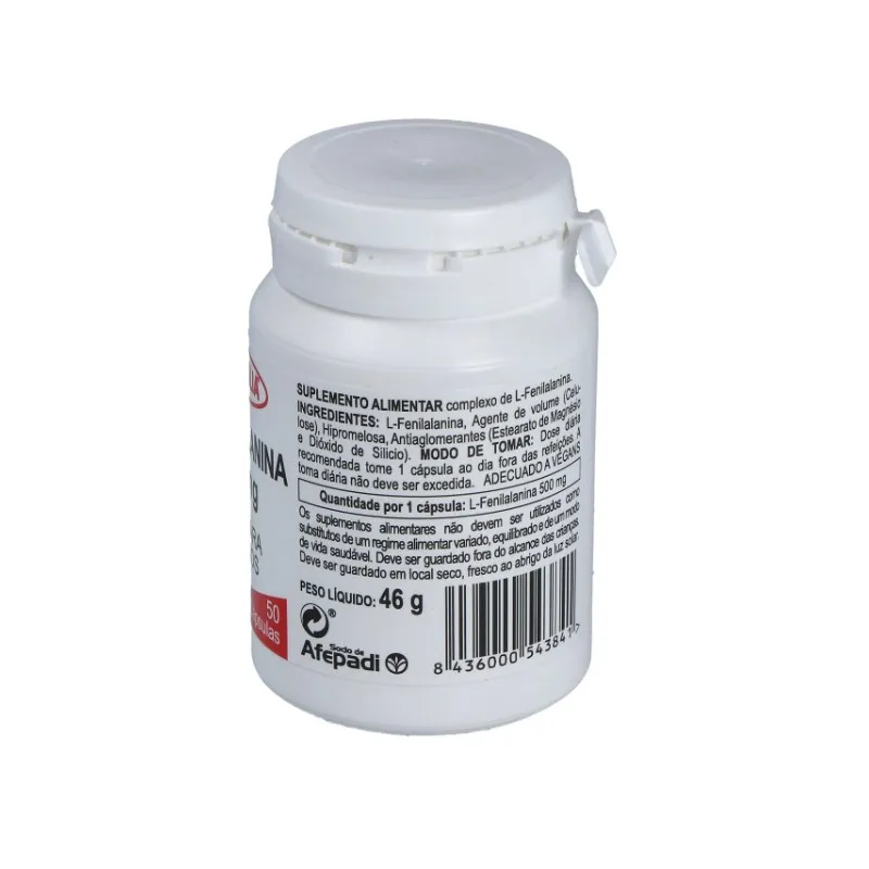 Integralia L-Fenilalanina 500 mg | Farmacia Barata Integralia L-Fenilalanina 500 mg | Farmacia Barata