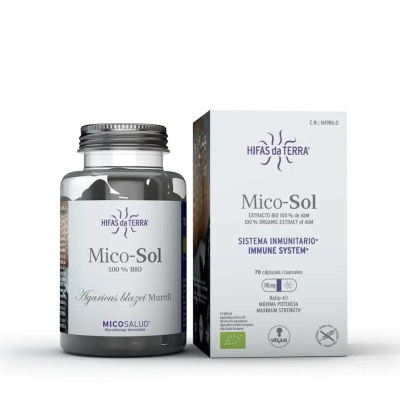 Hifas da Terra Mico-Sol, 70 cápsulas | Farmacia Barata