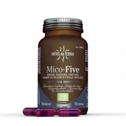 Hifas da Terra Mico-Five, 70 cápsulas