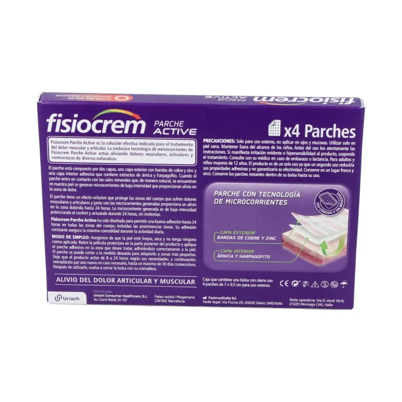 Fisiocrem Parche Active | Farmacia Barata Fisiocrem Parche Active | Farmacia Barata