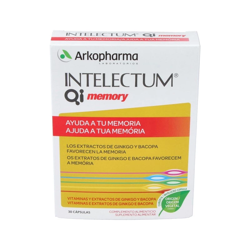 Arkopharma Intelectum Memory, 30 cáps.