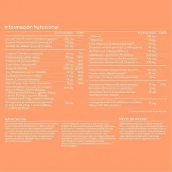 Olistic oferta triplo mujer informacion nutricional Olistic oferta triplo mujer informacion nutricional