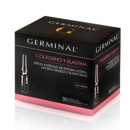 Germinal Acción Profunda Colágeno y Elastina, 30 Ampollas.