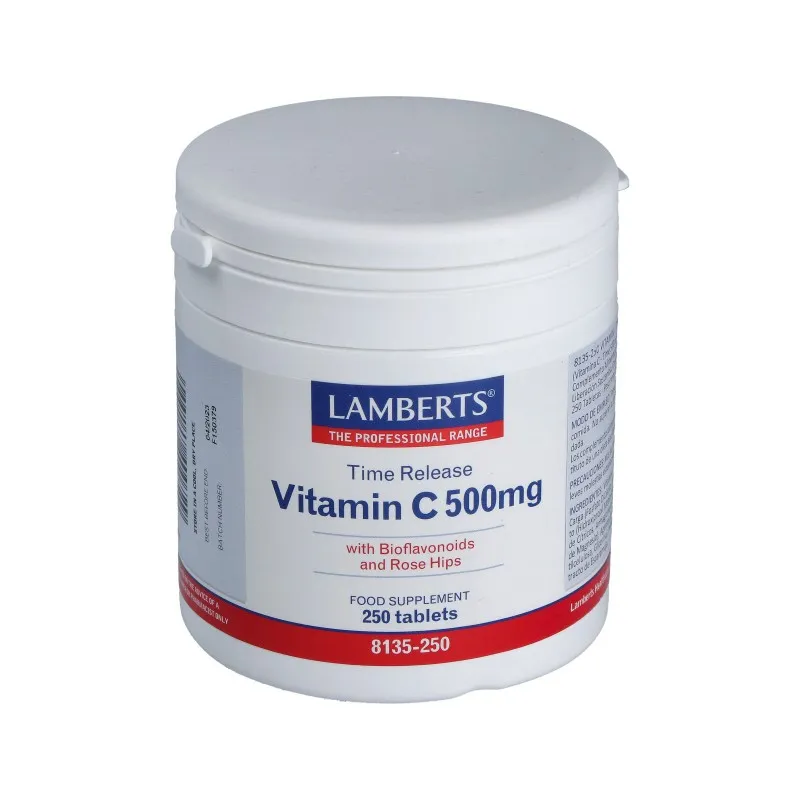 Lamberts Vitamina C 500 mg 250 comp Liberación Sostenida | Farmacia Barata Lamberts Vitamina C 500 mg 250 comp Liberación Sostenida | Farmacia Barata