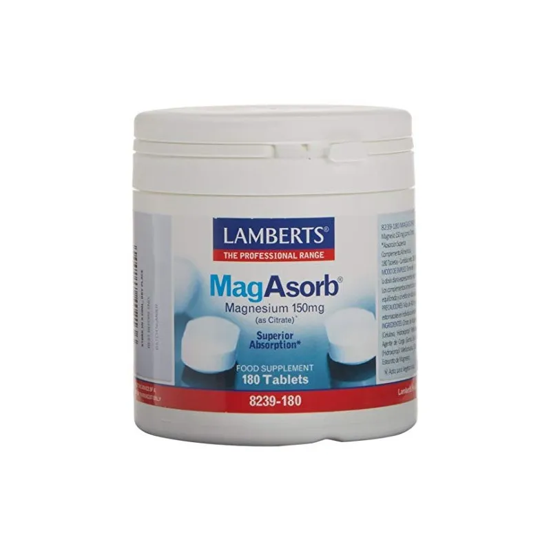 Lamberts MagAsorb 180 | Farmacia Barata Lamberts MagAsorb 180 | Farmacia Barata
