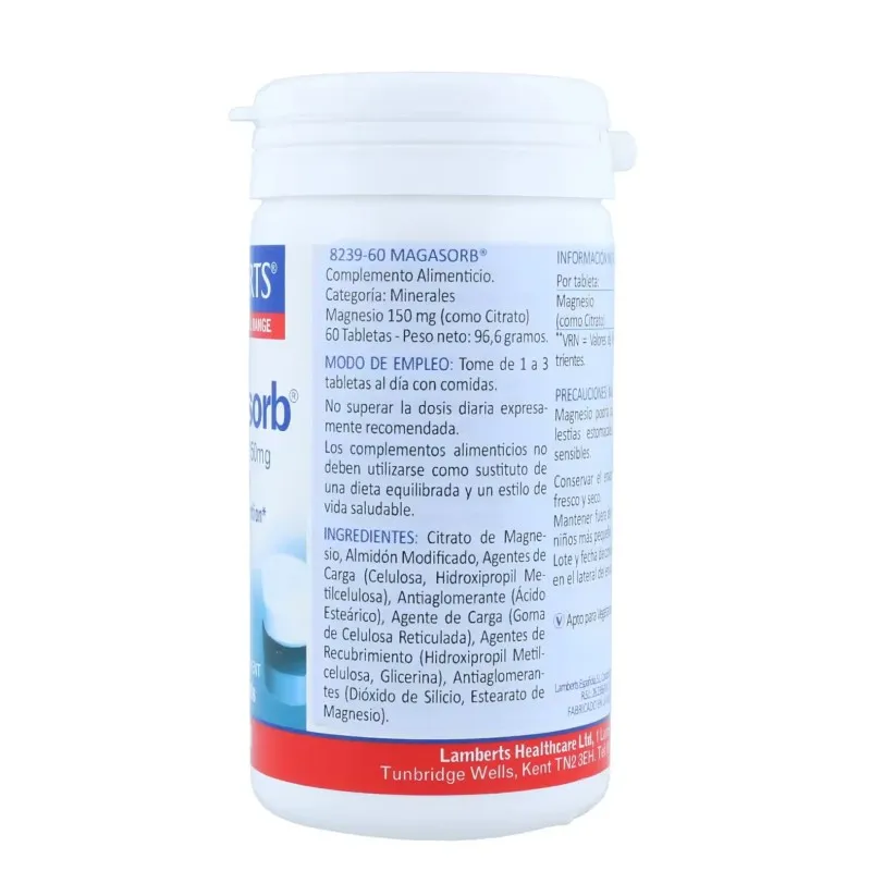 Lamberts MagAsorb 60 | Farmacia Barata Lamberts MagAsorb 60 | Farmacia Barata