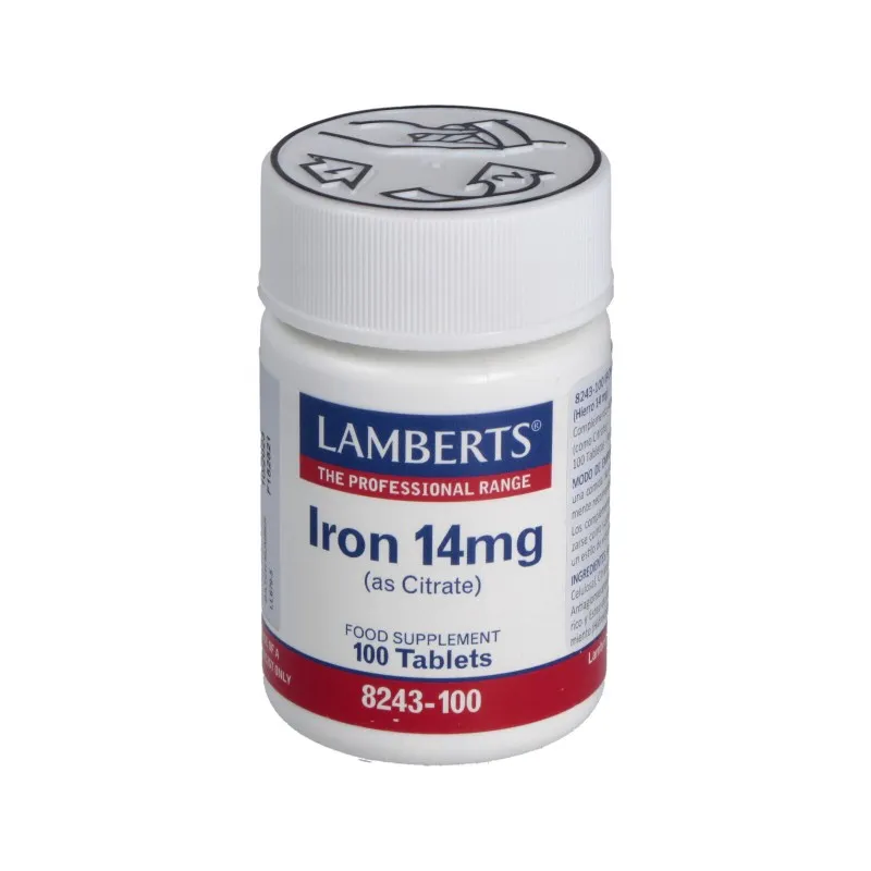 Lamberts Hierro 14 mg | Farmacia Barata