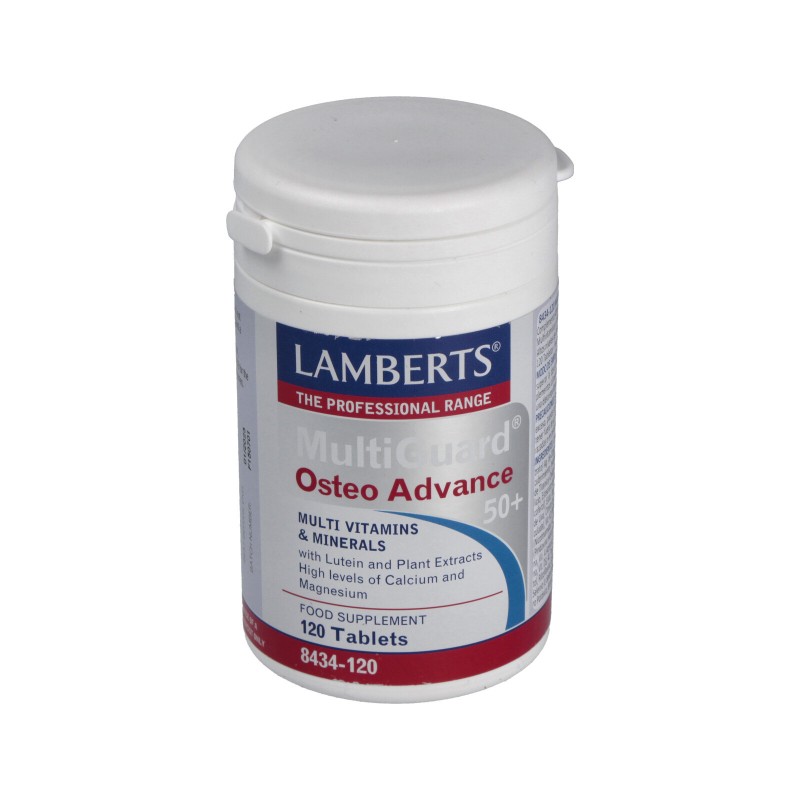 LAMBERTS Multi-Guard Osteo Advance 50+, 120 tabletas.