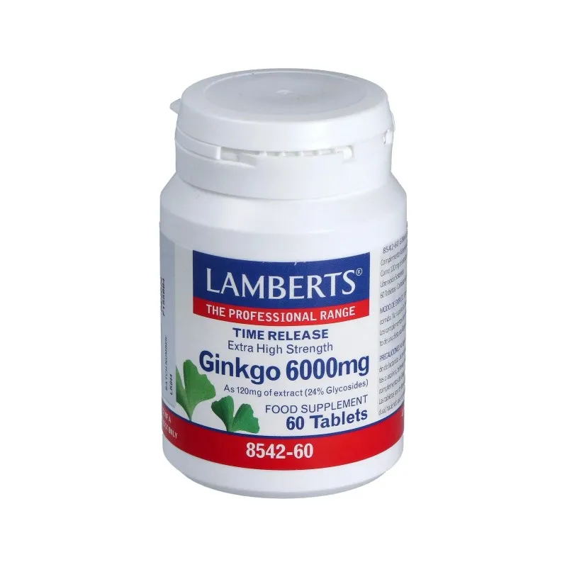 Lamberts Ginkgo Biloba 6.000 mg | Farmacia Barata