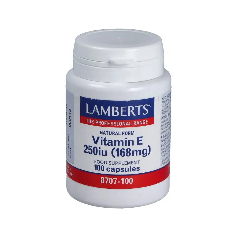 LAMBERTS Vitamina E Natural 250 UI | Farmacia Barata LAMBERTS Vitamina E Natural 250 UI | Farmacia Barata