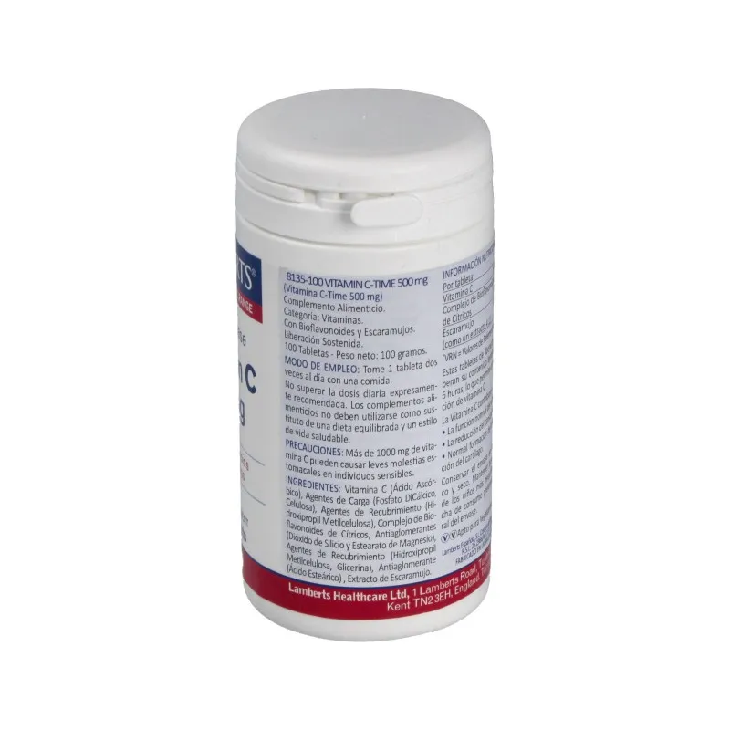 Lamberts Vitamina C 500 mg Liberación Sostenida | Farmacia Barata