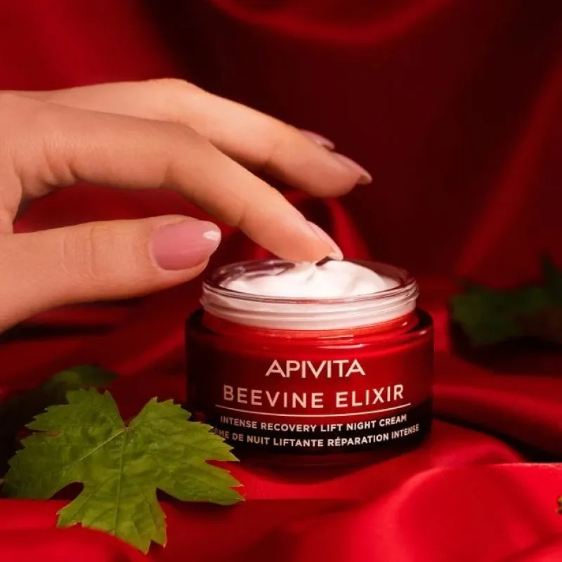 Apivita Beevine elixir crema de noche lift recuperación intensa, 50 ml Apivita Beevine elixir crema de noche lift recuperación intensa, 50 ml