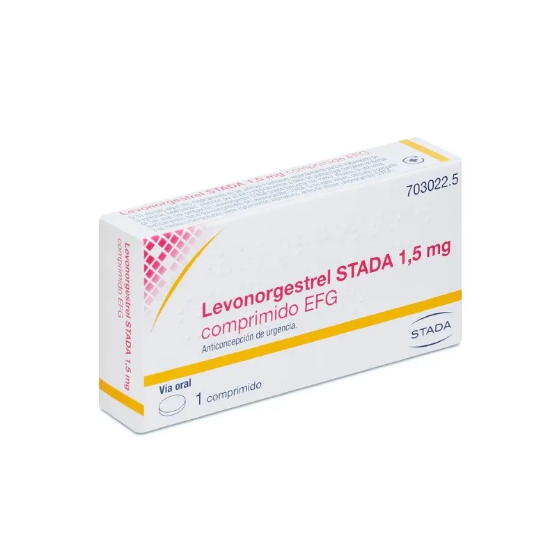 Levonorgestrel Stada 1,5 mg, 1 comprimido EFG