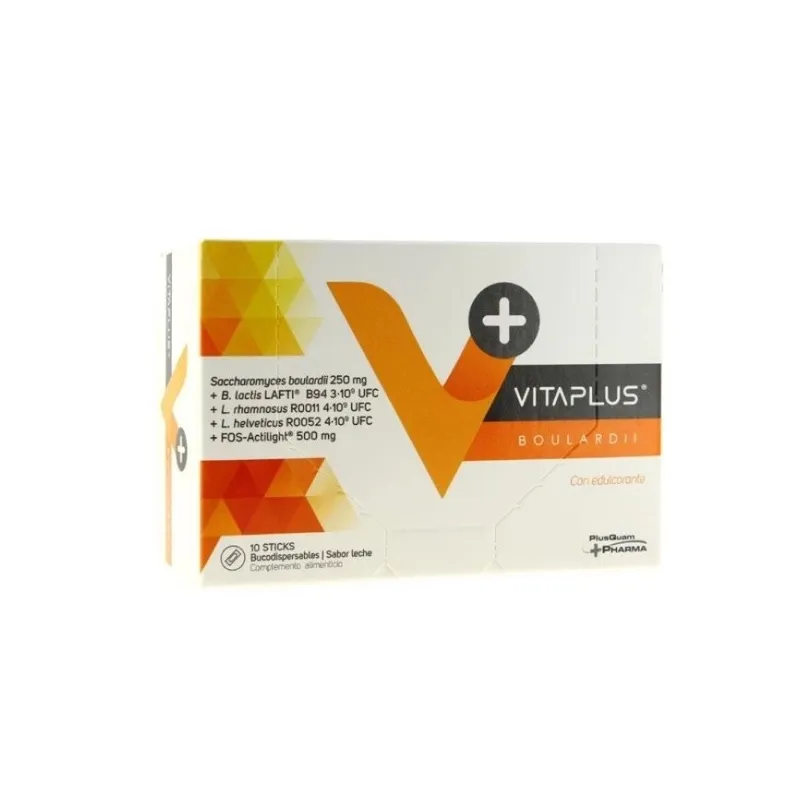 Vitaplus Boulardii, 10 sticks bucodispersables