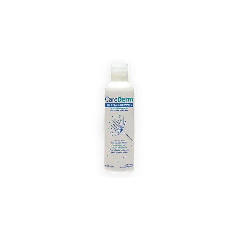 CareDerm gel de baño hidratante, 500 ml