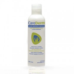 CareDerm Loción hidratante corporal, 300 ml