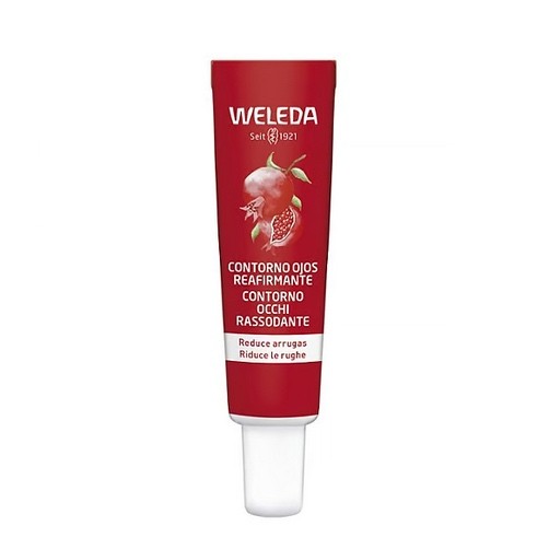 Weleda contorno ojos reafirmante de granada y péptidos de maca, 12 ml