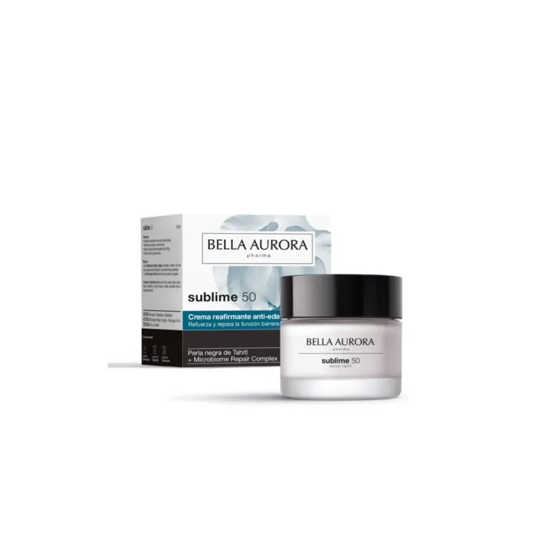 Bella Aurora Sublime 50 noche crema reafirmante anti-edad, 50 ml
