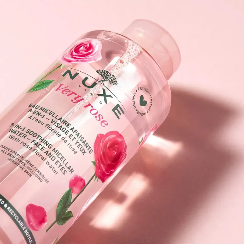 Nuxe Very Rose agua micelar calmante 3 en 1, 750 ml Nuxe Very Rose agua micelar calmante 3 en 1, 750 ml