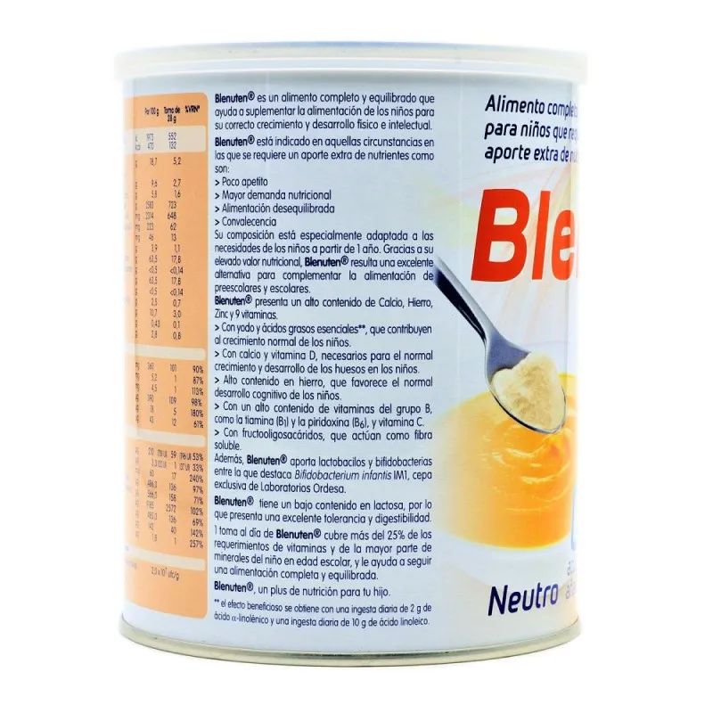 Blenuten Neutro 400g | Farmacia Barata Blenuten Neutro 400g | Farmacia Barata