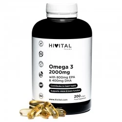 Hivital Omega 3 2000mg, 200 caps