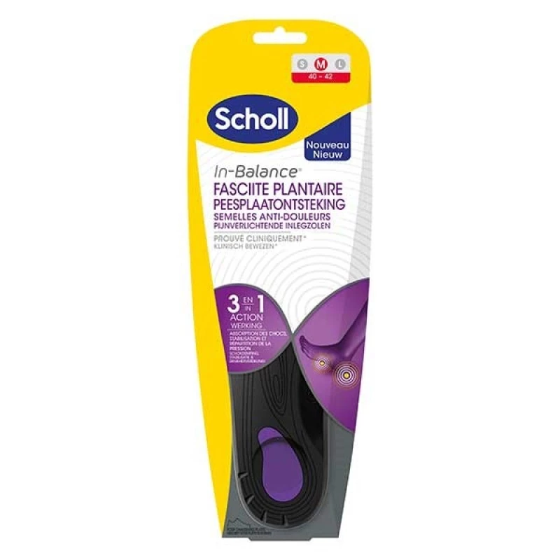 Scholl Plantilla Fascitis Plantar M