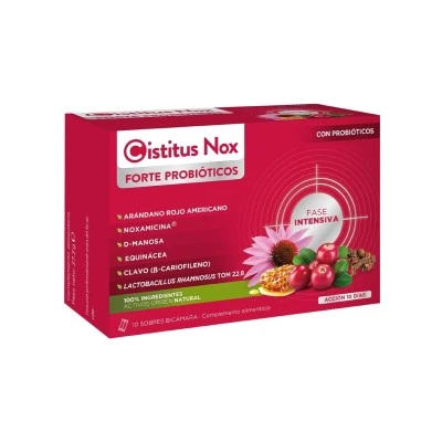 Uriach Cistitus Nox Forte Manosa + Probióticos