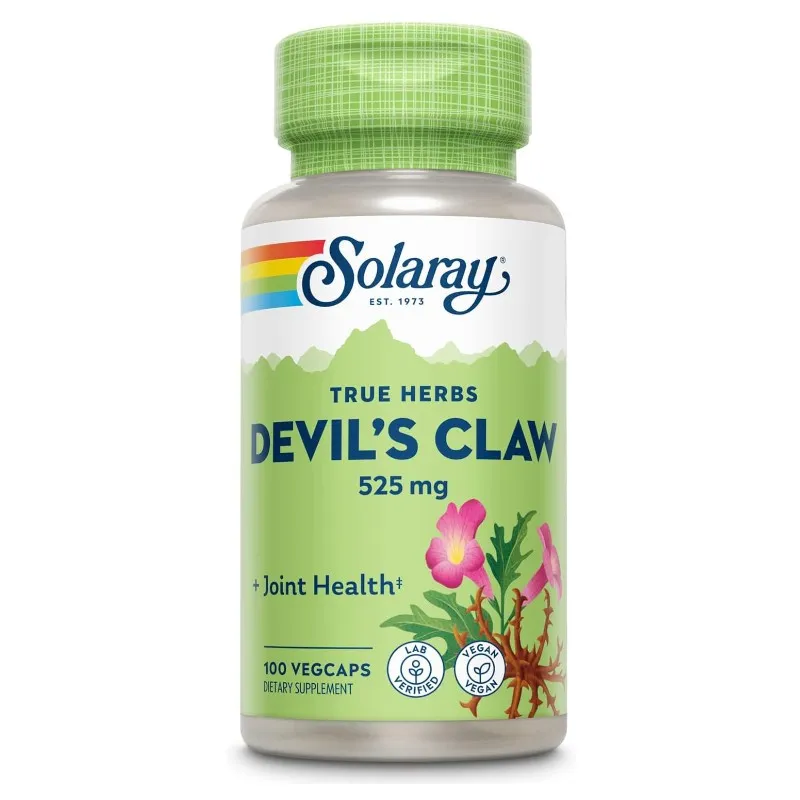 Solaray Devil's Claw Root 525mg - 100 vegcaps | Farmacia Barata