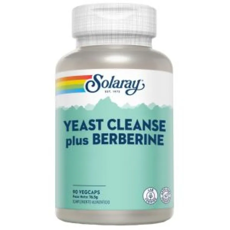 Solaray Plus Yeast Cleanse+9 Berberine | Farmacia Barata Solaray Plus Yeast Cleanse+9 Berberine | Farmacia Barata
