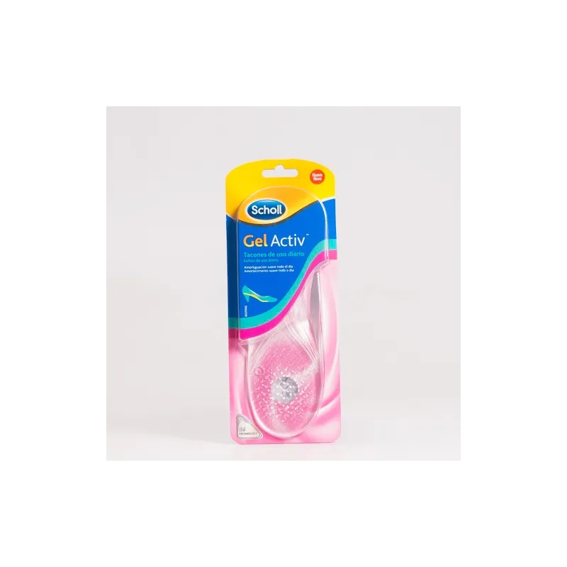 Plantillas Dr Scholl Gel Activ. Tacones uso diario. 1 par