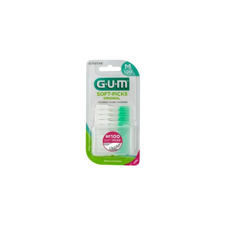 GUM Soft Picks Cepillos Interdentales Regular, 80U.